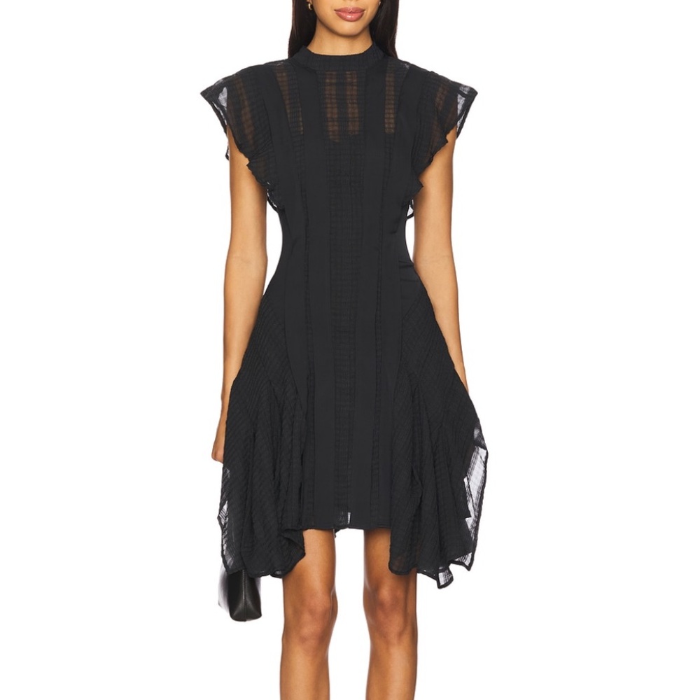 AllSaints Fleur Texture Dress